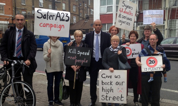 Safer A23 campaign