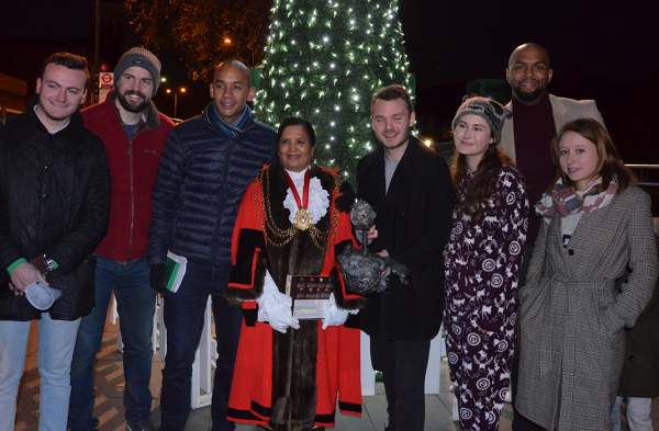 Christmas Lights Switch-on