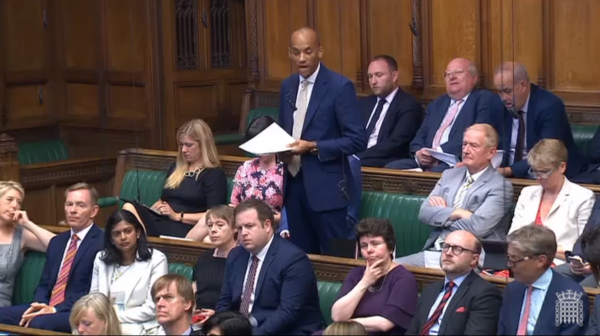 House of Commons - Services sector risks being left out and left behind by this Government