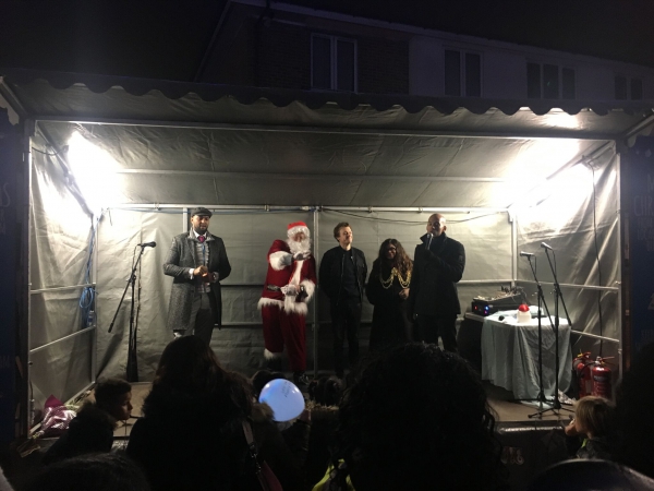 Christmas Lights Switch-on