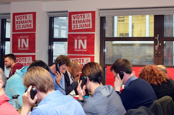 Labour IN for Britain phonebank