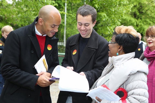 Campaigning in Tulse Hill