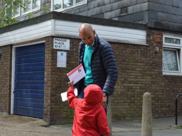 Campaigning in Brixton