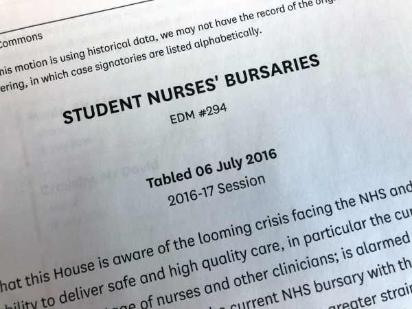 EDM - 294 Student Nurses Bursaries