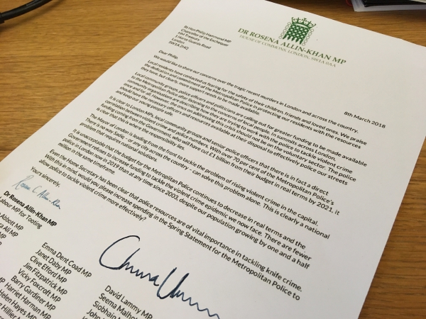 Rosena Spring Statement Letter