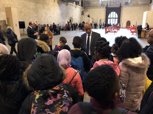 Kings Avenue school visit
