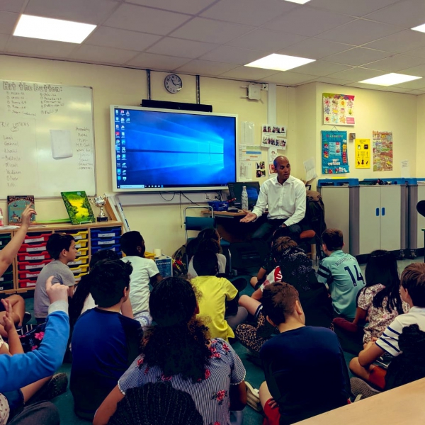 Streatham Wells school visit
