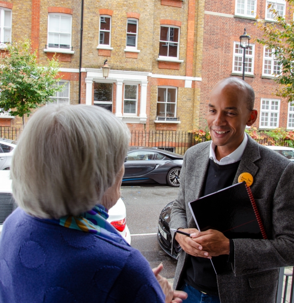 Campaigning in Marylebone