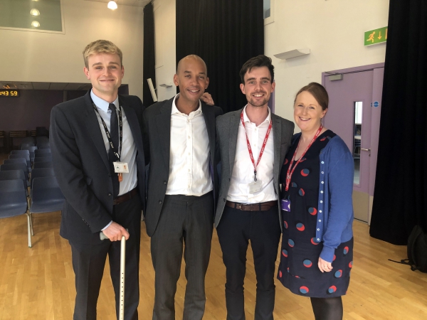 Visit to St Marylebone Sixth Form