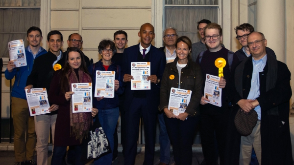 Campaigning in Pimlico