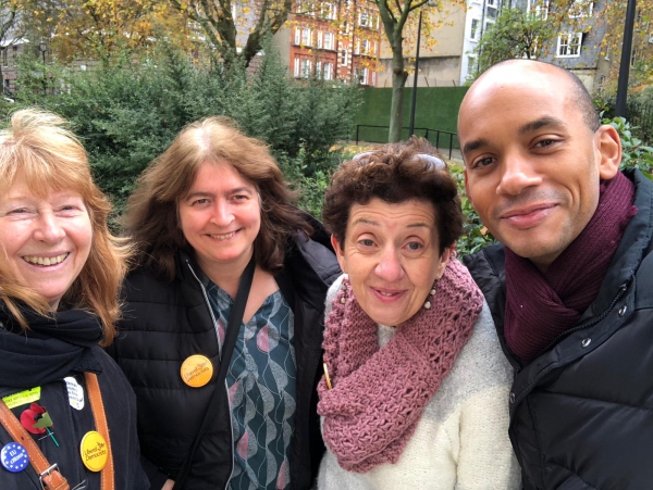 Canvassing in Marylebone Nov 09
