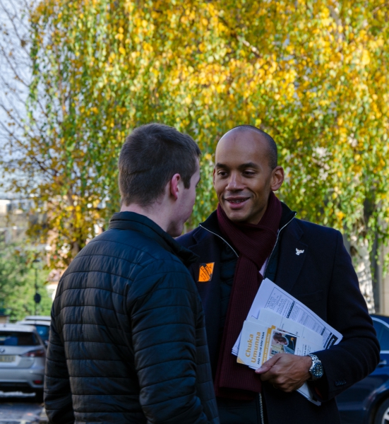 Campaigning in Pimlico