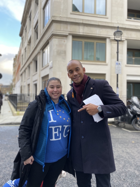 Canvassing in Vincent Square