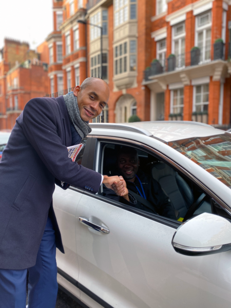 Canvassing in Mayfair